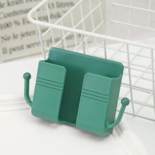 1+1 GRATIS | Wandhalterung für Handy & Fernbedienung – Praktischer 2-in-1 Organizer