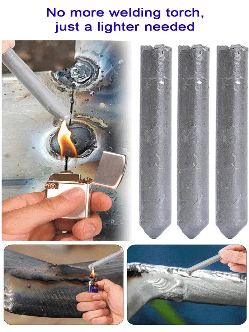 2+1 GRATIS | Niedrigtemperatur-Schweißstäbe – Starke Metallreparaturen leicht gemacht