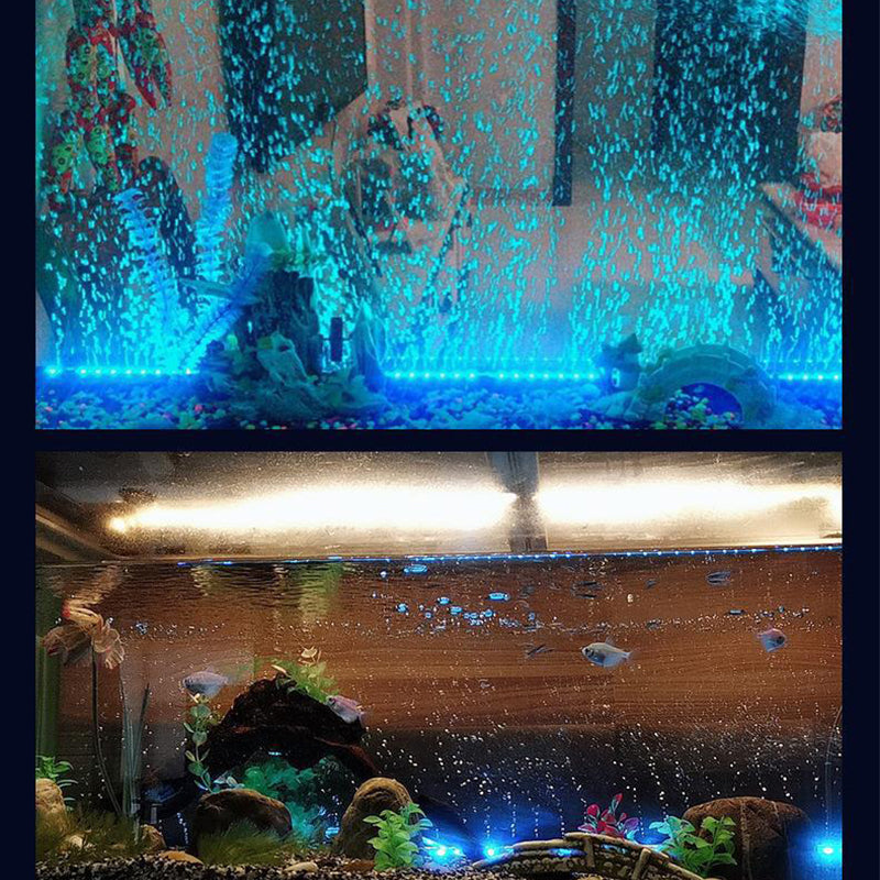 LED-Aquarium-Luftsprudler mit Farbwechselbeleuchtung