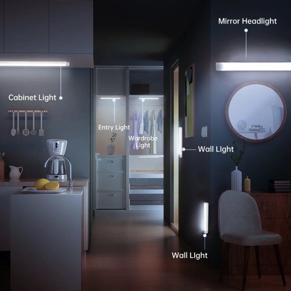 1+1 GRATIS | Kabelloses LED-Licht mit Bewegungssensor & Magnetbefestigung