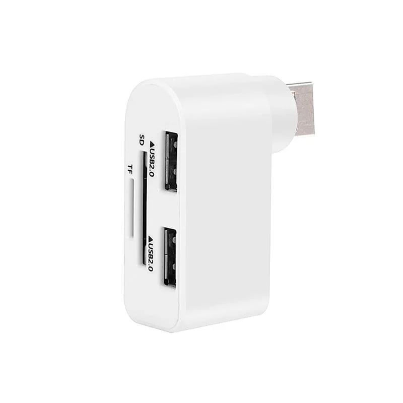 4-in-1 drehbarer USB-Hub – Mehr Anschlüsse, weniger Chaos