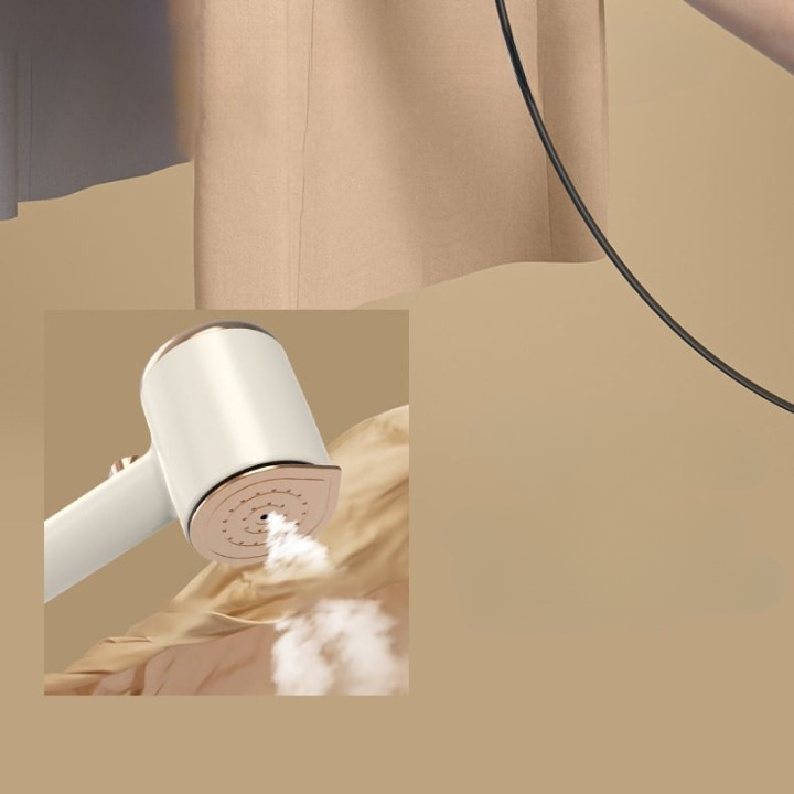 Tragbares Mini-Bügeleisen – 2-in-1 Trocken- & Dampfbügeln mit Schnellheizender Titanplatte