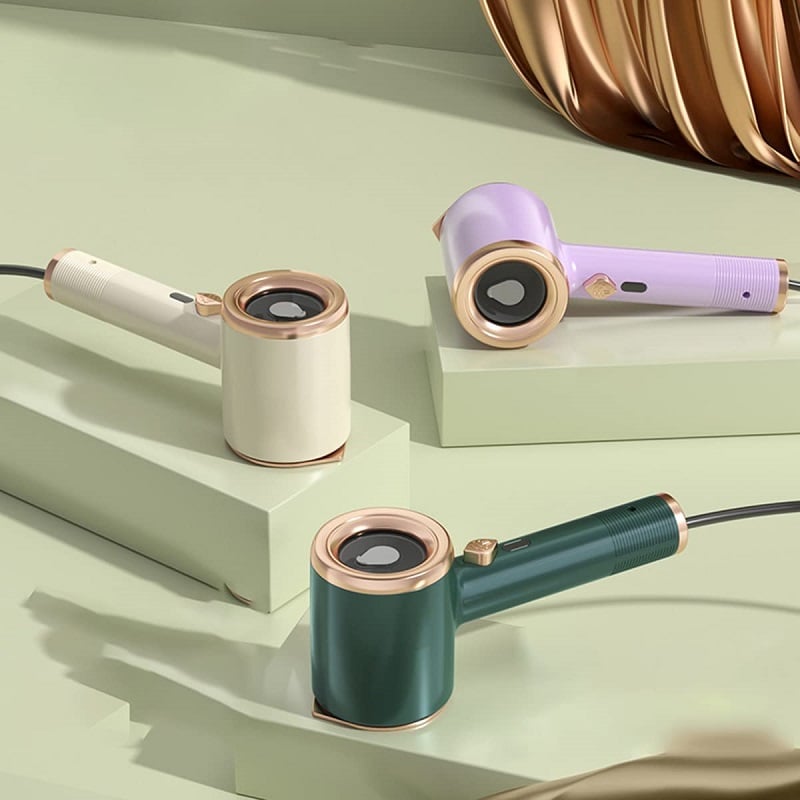 Tragbares Mini-Bügeleisen – 2-in-1 Trocken- & Dampfbügeln mit Schnellheizender Titanplatte