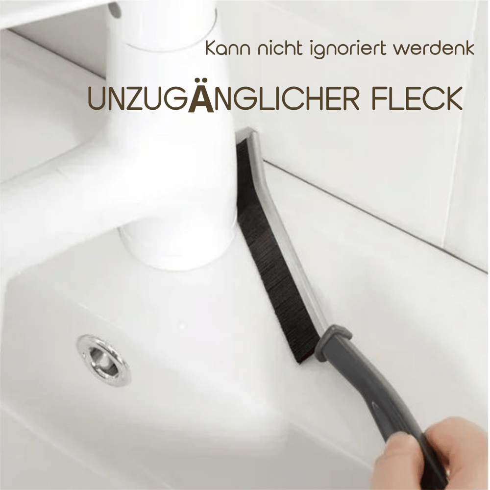 1+1 Gratis | Eckenreinigungsbürste – Kraftvolle Reinigung für Spalten mit Hartborsten