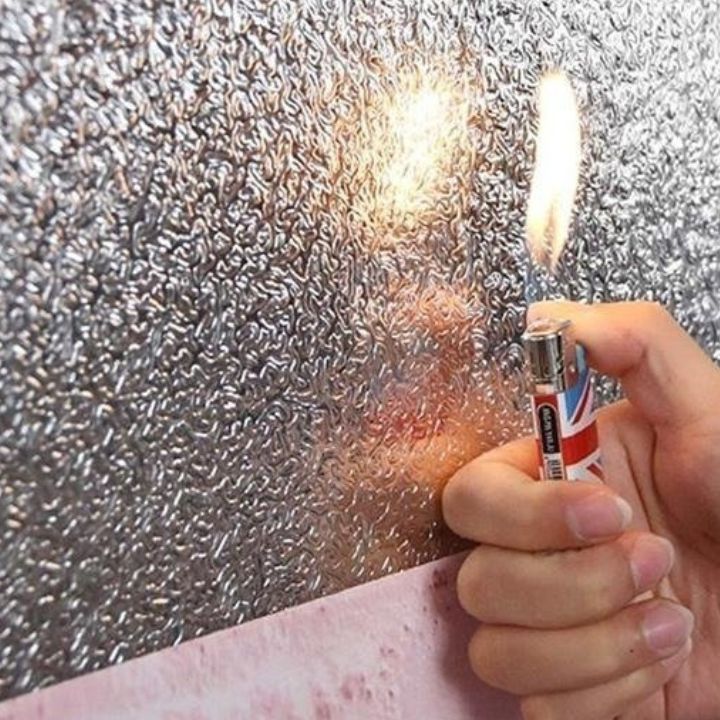 Ölbeständige Küchenfolie – Selbstklebend, hitze- & wasserfest