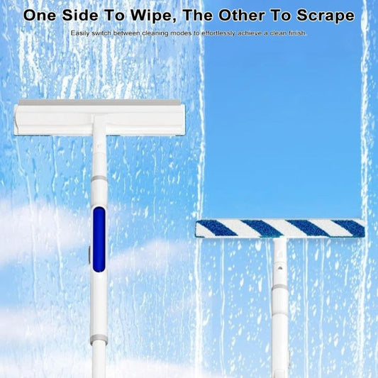3-in-1 Fensterreiniger mit Verlängerung & Sprayfunktion + 3 Gratis-Tücher