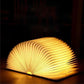 Faltbare kabellose LED-Holzlampe – 3 Lichtfarben, modern und stilvoll