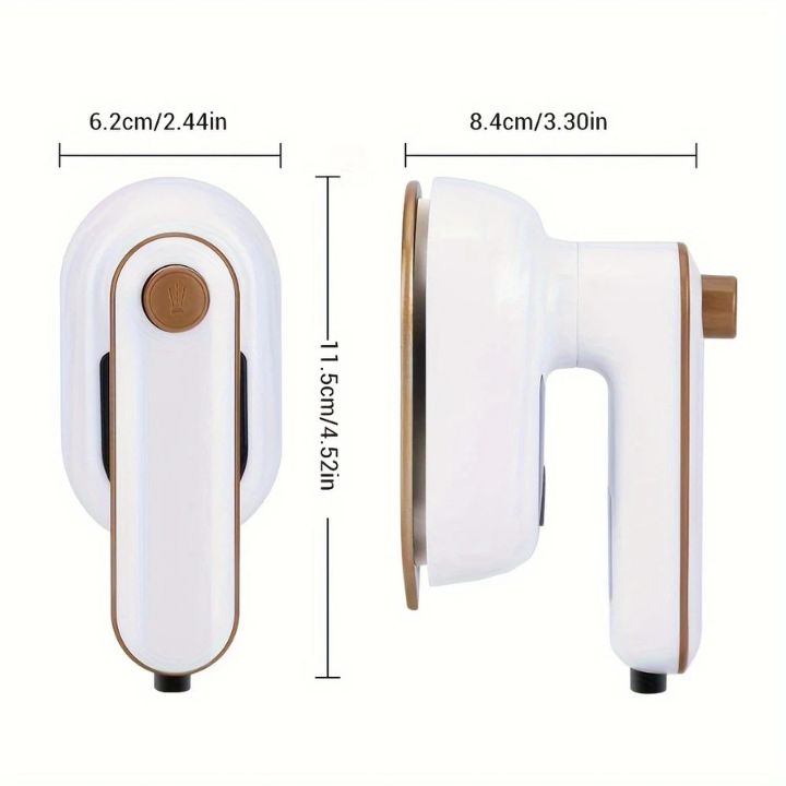 Tragbares Mini-Bügeleisen – Trocken- & Dampffunktion