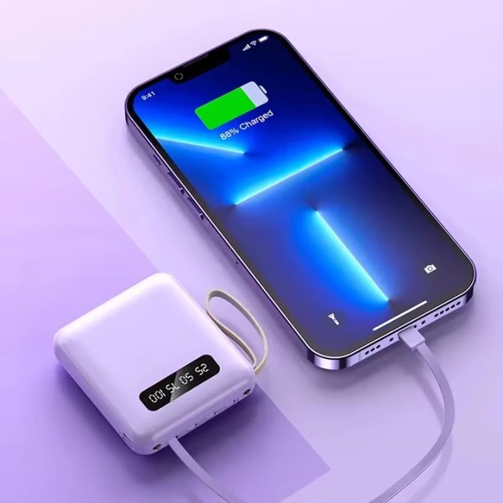4-in-1 Powerbank Schnellladung – Kompakt & Leistungsstark