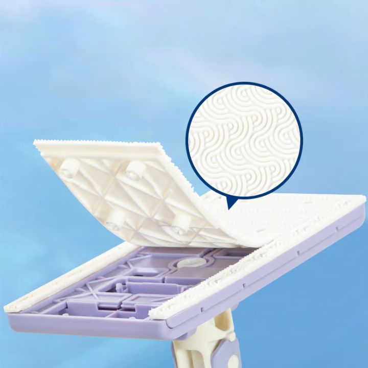 Mini-Mopp mit automatischem Tuchwechselsystem + 10 gratis Reinigungstücher