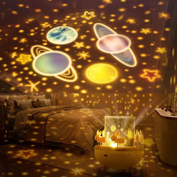 Projektor-Nachtlicht | Entspannende Lichteffekte für süße Träume