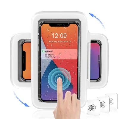 Wasserdichter Dusch-Handyhalter – Für Unterhaltung sogar unter der Dusche!