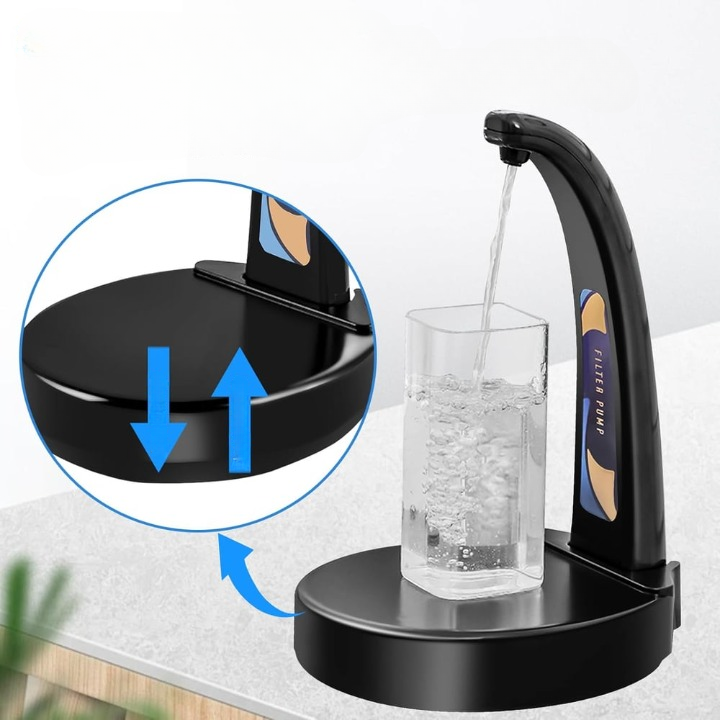 Wasserdispenser mit Gravitätssensor – Kabellose Tischpumpe für 1–5 Gallonen