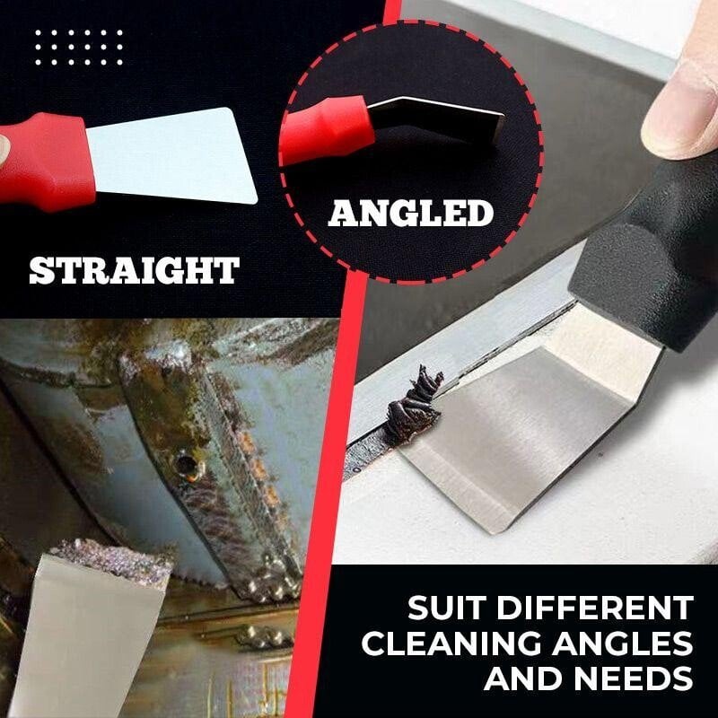 2+1 GRATIS | Multifunktionaler Edelstahl-Küchenschaber – Mühelose Tiefenreinigung