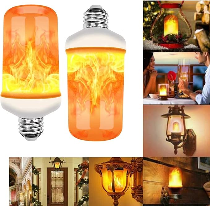 LED-Flammenlicht mit Gravitationseffekt – Echt wirkender Feuerschein