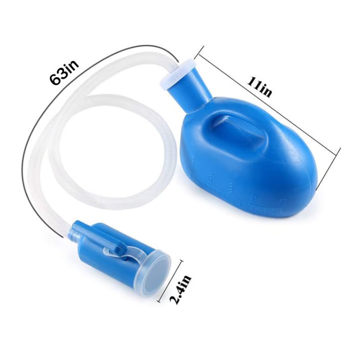 Tragbare Urinal für Männer – 2000ml, auslaufsicher & wiederverwendbar