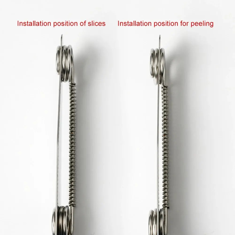 1+1 GRATIS | Multifunktionaler Gemüseschäler mit einstellbarer Dicke