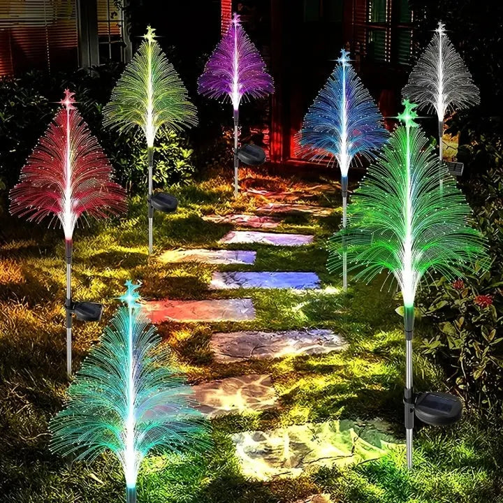 1+1 GRATIS | Solar-Gartenleuchten mit Farbwechsel