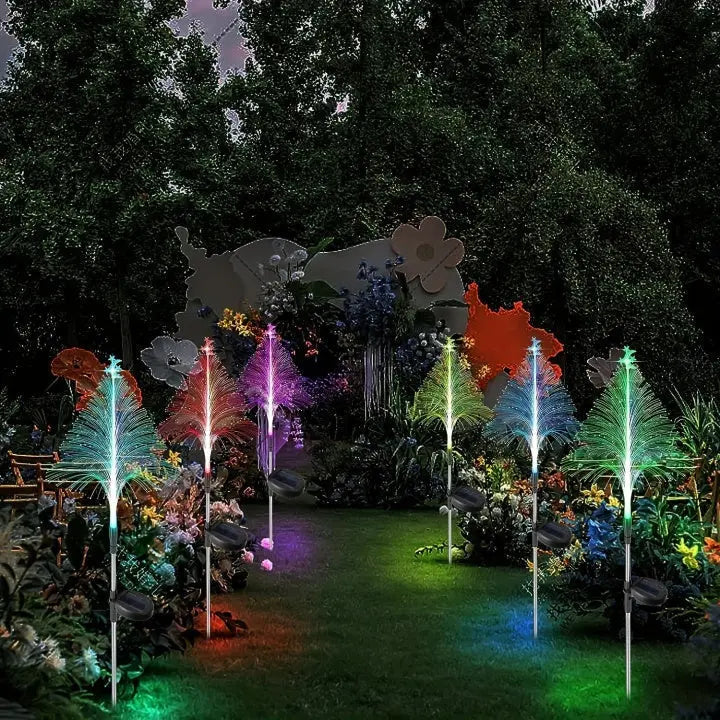 1+1 GRATIS | Solar-Gartenleuchten mit Farbwechsel