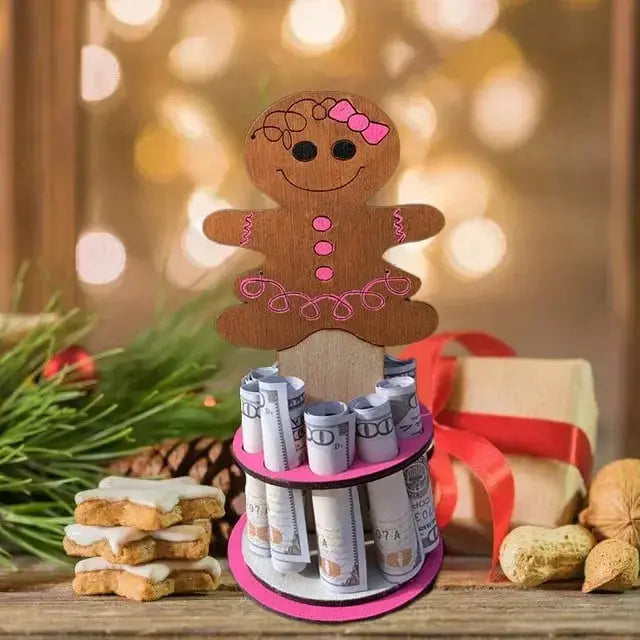 1+1 GRATIS | Weihnachtliche Geldhalter-Dekoration