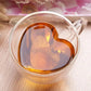 1+1 Gratis Klassisches Herz-Teeglas