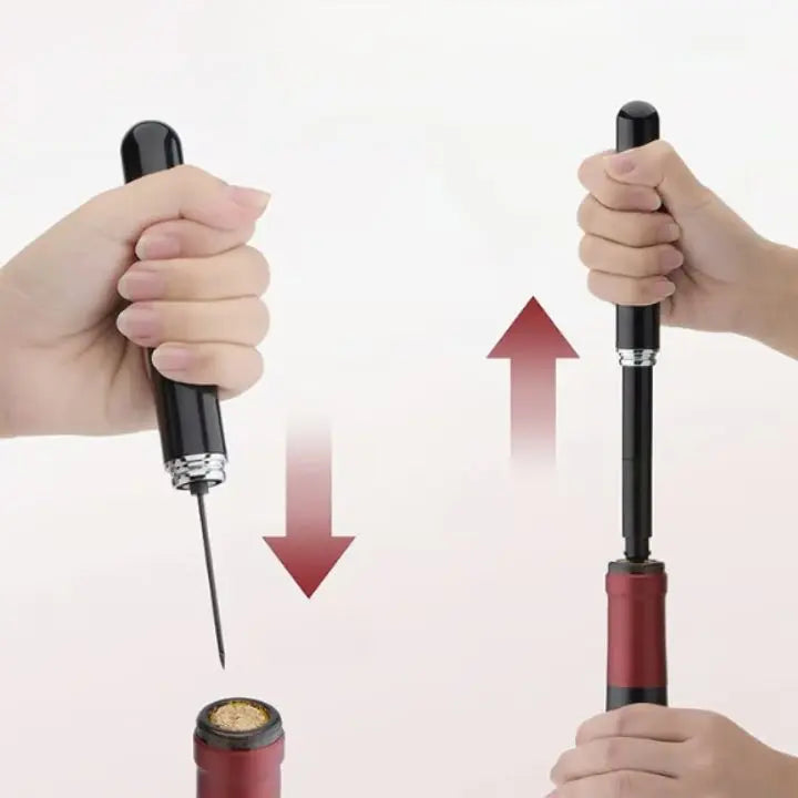 1+1 Gratis | Eleganter tragbarer korkenzieher