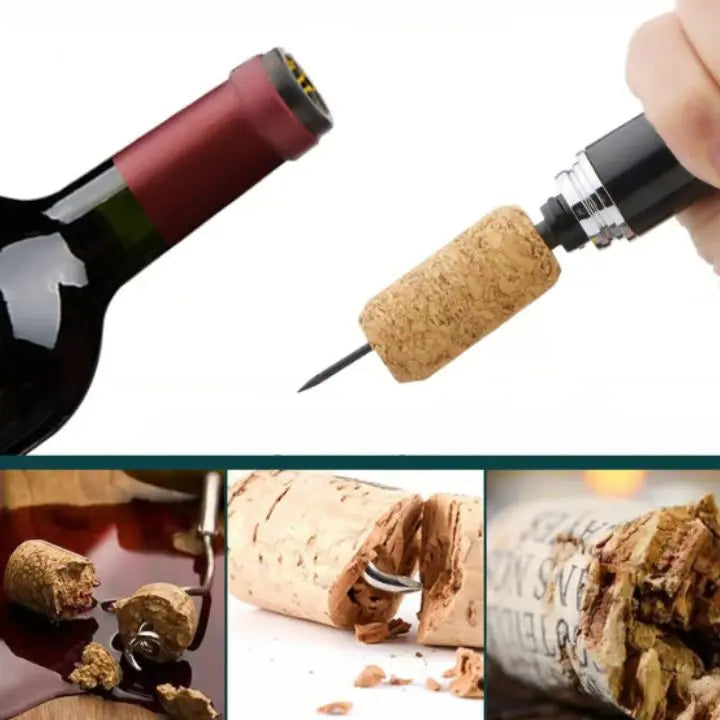 1+1 Gratis | Eleganter tragbarer korkenzieher