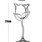1+1 Gratis | Elegantes Rosen-Weinglas – Verleiht jedem Schluck Charme