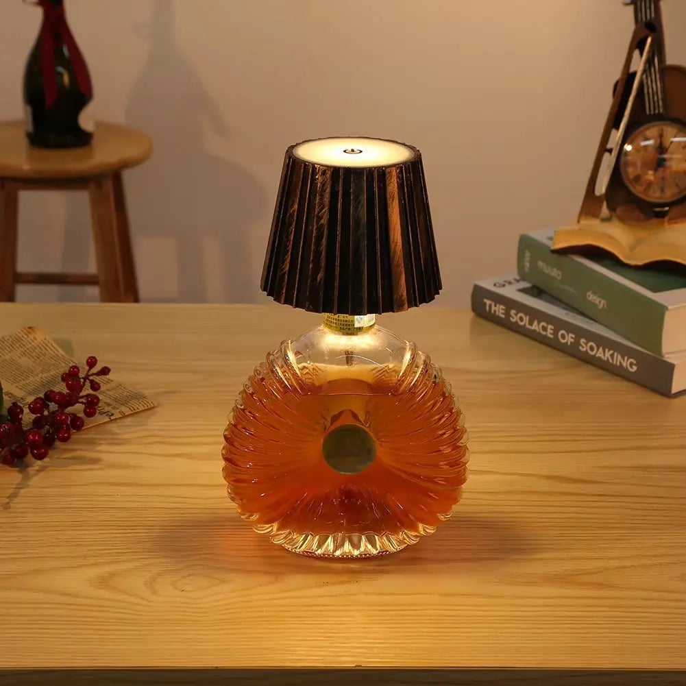 1+1 Gratis | Kabellose Flaschen-Tischlampe