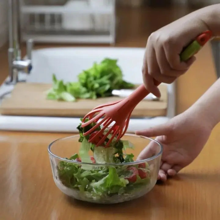 1+1 Gratis | Multifunktionaler Schneebesen mit integriertem Lebensmittelclip