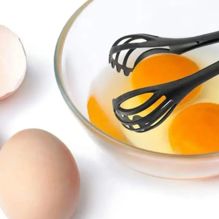 1+1 Gratis | Multifunktionaler Schneebesen mit integriertem Lebensmittelclip