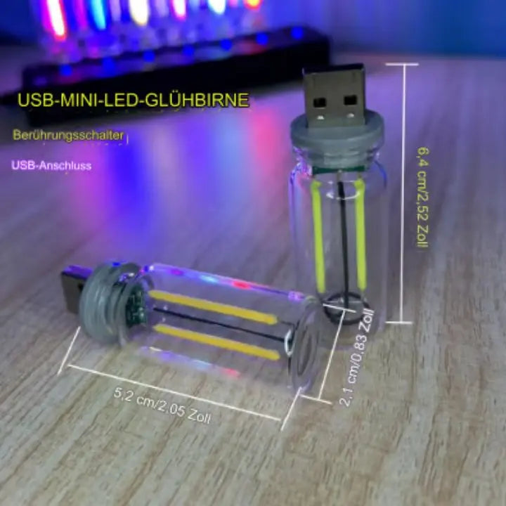 1+1 Gratis | Retro USB-Stimmungslicht für Autos