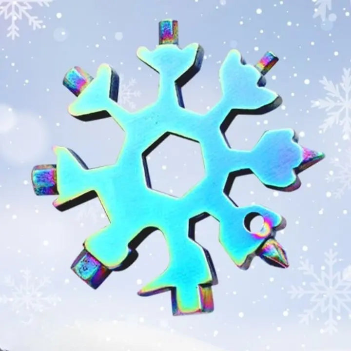 1+1 Gratis | Schneeflocke 18-in-1 MultiTool (2 Stücke)