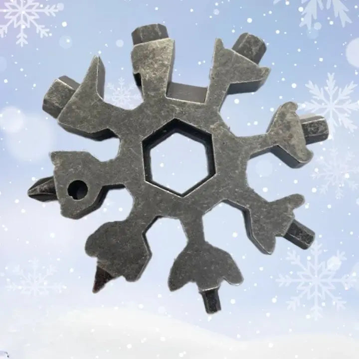 1+1 Gratis | Schneeflocke 18-in-1 MultiTool (2 Stücke)