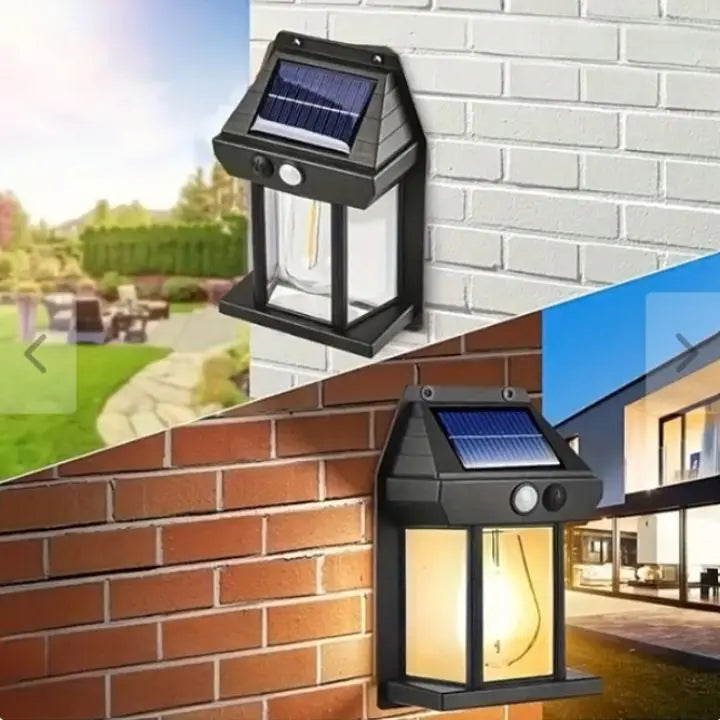 1+1 Gratis | Solar-außenwandlampe mit sensor