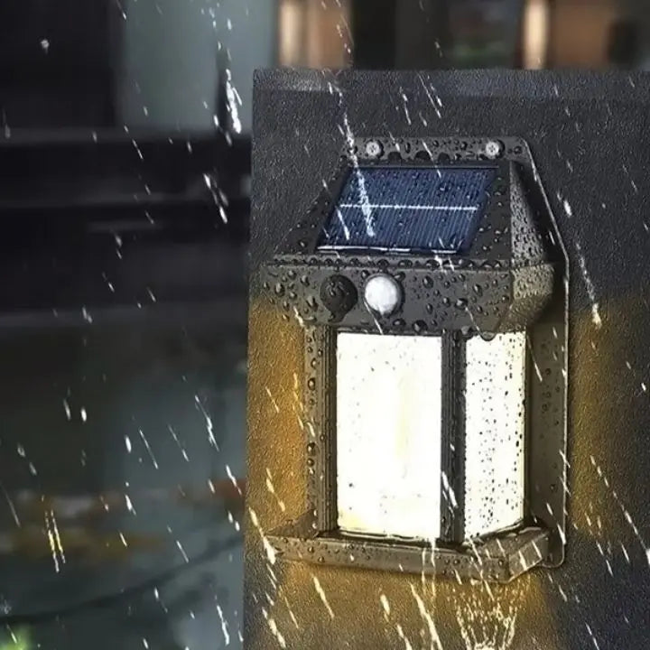 1+1 Gratis | Solar-außenwandlampe mit sensor