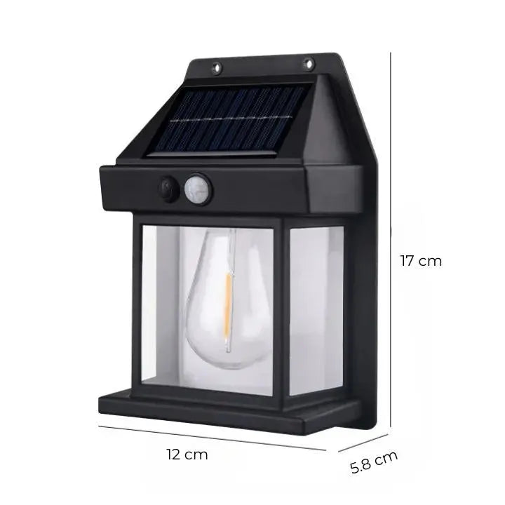 1+1 Gratis | Solar-außenwandlampe mit sensor