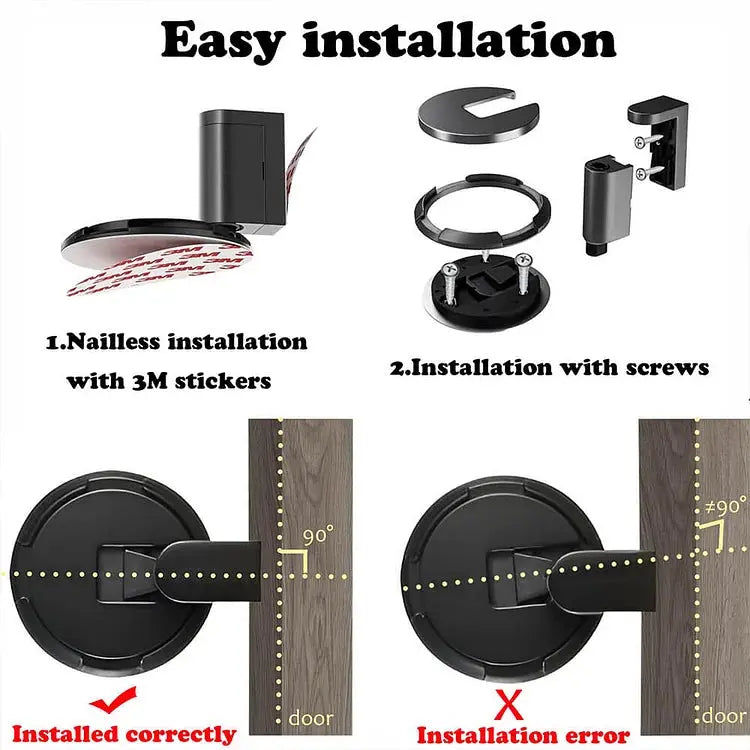 1+1 Gratis | Türstopper für den Boden – Sichern Sie Ihre Tür mit Leichtigkeit und Stil