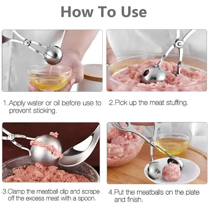 1+1 Gratis| BallisticBite™ Schnell Fleischbällchen formen!