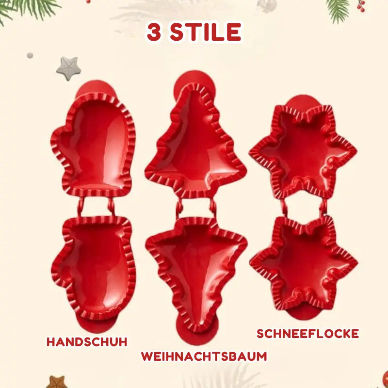 1+2 GRATIS |  Weihnachts-Hand-Pie-Maker