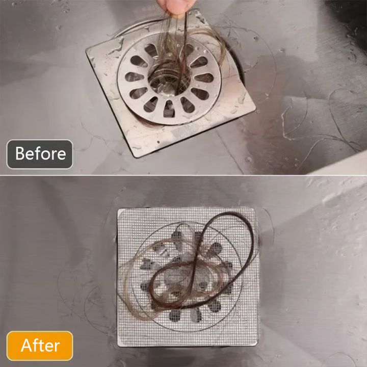 20+20 Gratis | Selbstklebender Einweg-Abflussfilter