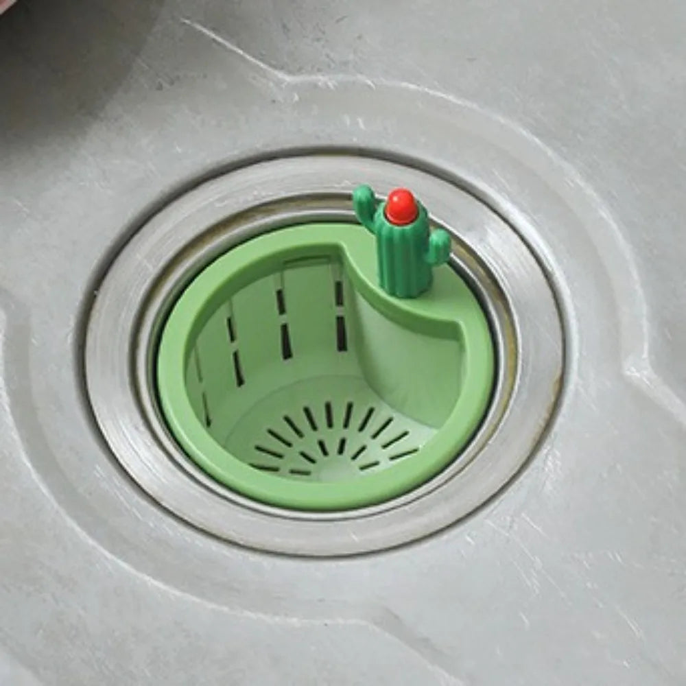 1+1 Gratis | Eleganter Spülbecken-Sieb mit Druckmechanismus – Hygienische Abfallentsorgung