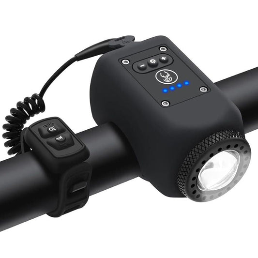 Fahrradklingel mit Licht – Laut, wasserdicht & USB-ladbar