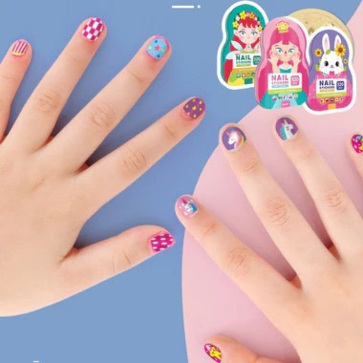 Kinder Nagelsticker-Set – Spaßige, sichere Nagelkunst