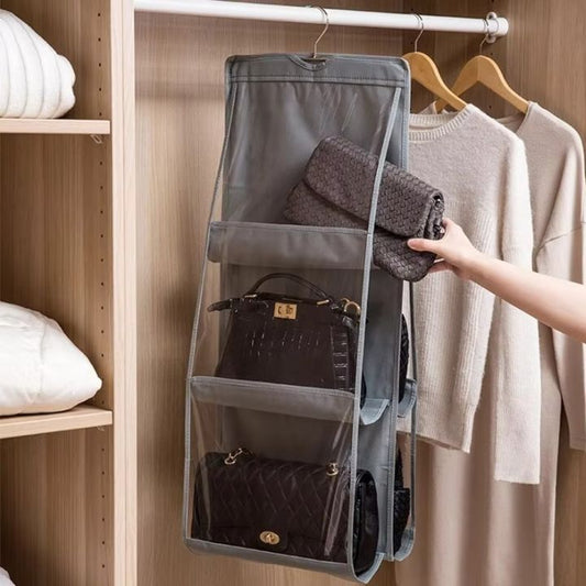 Faltbare Hänge-Bag-Aufbewahrung mit 6 Fächern