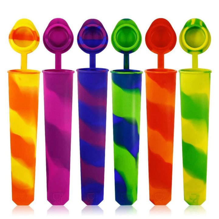 6er-Set Wiederverwendbare Eisformen – Sicher & BPA-frei