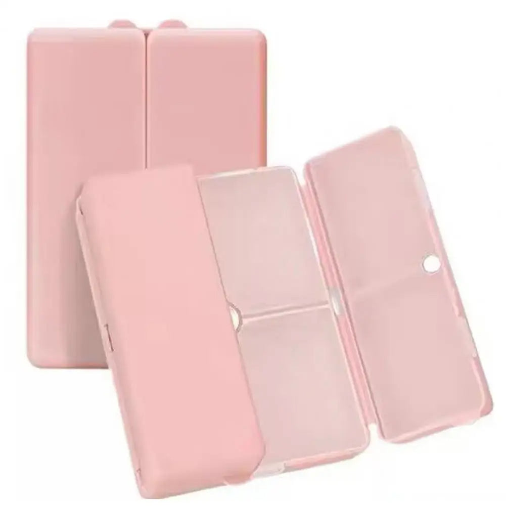 Elegante 7-Fächer Pillendose mit Magnetverschluss