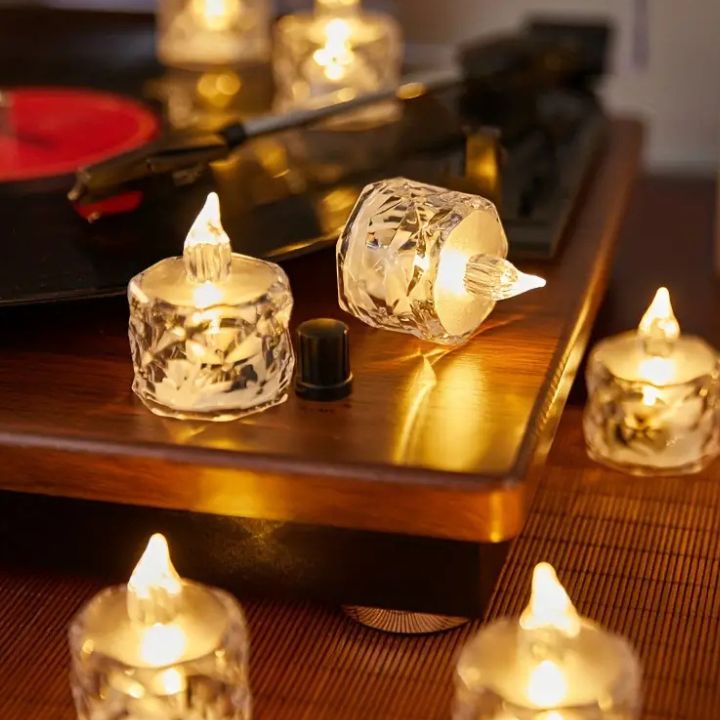 2+1 Gratis | Kristall LED-Kerze – Flammenlos, Sicher & Stilvoll