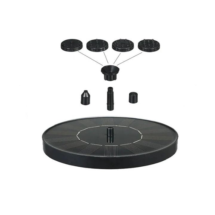 1+1 Gratis | Solarbetriebener Schwimmender Gartenbrunnen