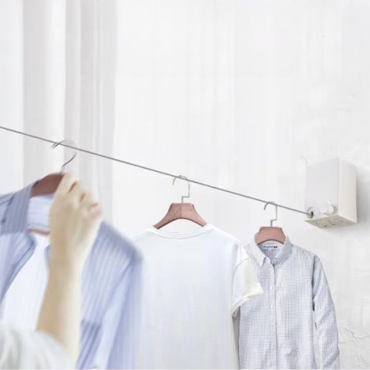 Ausziehbare Wäscheleine – Platzsparend, stabil & sicher